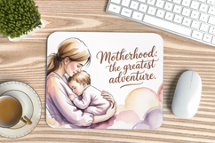 Inspirational Quotes Mouse Pad, Motivational PNG Sublimation Product Image 1