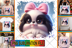Fun TSHIRT Sublimation Designs, 3D Dog Product Image 1