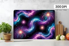 Happy New Year Cutting Board PNG Festive New Year's Eve 2026 Product Image 1