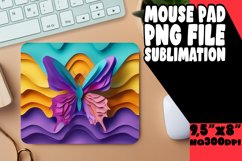 Springtime Butterfly 3D Mouse Pad Product Image 1