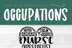 Nurse Anesthetist svg with Heart - CRNA nurse anesthetist Product Image 4
