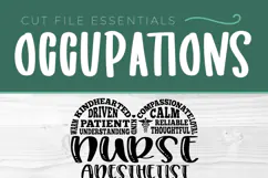 Nurse Anesthetist svg with Heart - CRNA nurse anesthetist Product Image 4