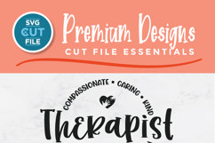 Therapist svg, school therapist svg for shirts and tote bags Product Image 4