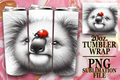 ENCHANTING ADVENTURES 20oz TUMBLER WRAP, Cute Animals Product Image 1