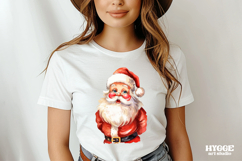 Christmas Vintage Santa PNG Sublimation | Retro Winter PNG Product Image 2