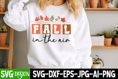 Fall in the Air SVG Design ,Fall SVG Design ,Autumn SVG Product Image 5