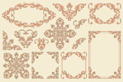 Frames and Borders Decorative vector Page decoration Ornate Product Image 2