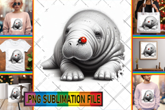 Unique Tote Bag Art Ideas, Cute Animals Product Image 1