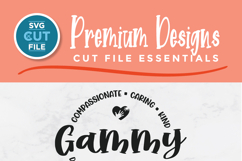 Gammy svg, Gammy heart svg, a grandma Gammy svg for crafters Product Image 4