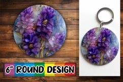 Sparkling 3D Petal PNG Sublimation Tokens Product Image 1