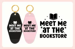 Book Lover Motel Keychain SVG Vol. 2 | Meet Me Product Image 3