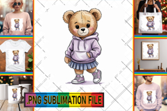 Dazzling TSHIRT Ideas PNG, Teddy Bear Product Image 1