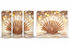 Seashell Tumbler Sublimation. Seashell Sublimation Product Image 2