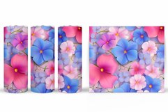 Flowers Tumbler Design. Flowers Tumbler Sublimation Product Image 2