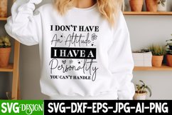 Sarcastic SVG \ Sarcastic Cut File,Funny Shirt SVG Design Product Image 2