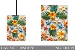 Tropical Car Air Freshener. Sea Car Air Freshener Design Product Image 1