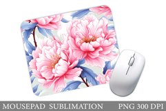 Pions Mouse Pad Sublimation. Summer Mouse Pad Design Product Image 1