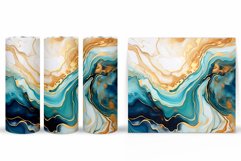 Alcohol Ink Tumbler Design. Abstract Tumbler Sublimation Product Image 2