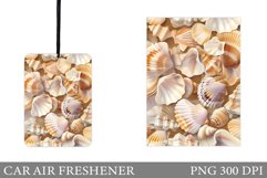 Seashell Car Air Freshener. Sea Car Air Freshener Product Image 1