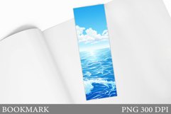 Sea Bookmark Sublimation. Sea Sublimation Product Image 1