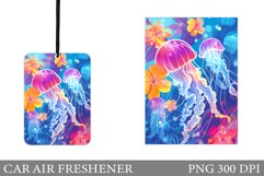 Jellyfish Car Air Freshener. Sea Car Air Freshener Design Product Image 1