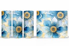 Flowers Tumbler Design. Flowers Tumbler Sublimation Product Image 2