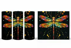 Dragonfly Tumbler Sublimation. Dragonfly Sublimation Product Image 2