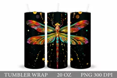 Dragonfly Tumbler Sublimation. Dragonfly Sublimation Product Image 1