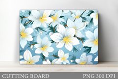Flowers Cutting Board. Floral Cutting Board Design Product Image 1