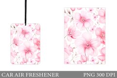 Flowers Car Air Freshener. Car Air Freshener Floral Product Image 1
