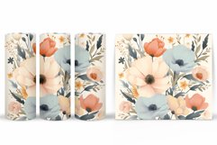 Flowers Tumbler Design. Wildflowers Tumbler Sublimation Product Image 2