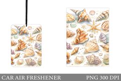 Seashell Car Air Freshener. Sea Car Air Freshener Product Image 1