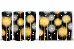 Flowers Tumbler Design. Dandelions Tumbler Sublimation Product Image 2