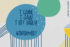 Boogie Down! Handlettered Sans Font - Free Font Of The Week Product Image 4