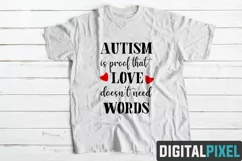 Autism Mom SVG PNG DXF Circut Cut Silhouette 3 Awareness Svg Product Image 2