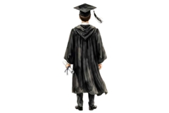 Watercolor Graduation Clipart Collection Bundle Product Image 17