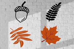 Leaves sublimation design, Leaves vector, Leaves bundle svg Product Image 5