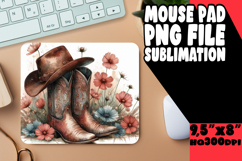 VIBRANT desk MAT PNG Inspiration, Western Product Image 1