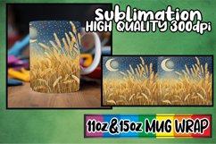 Colorful Nature Views Tumbler Wrap Sublimation 20oz Product Image 1