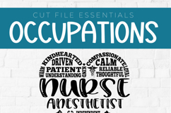 Nurse Anesthetist svg with Heart - CRNA nurse anesthetist Product Image 5