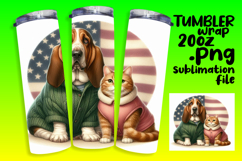 EXCLUSIVE 20oz Tumbler Design , Dog and cat Product Image 1