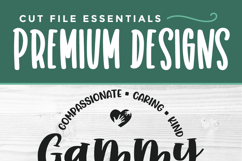 Gammy svg, Gammy heart svg, a grandma Gammy svg for crafters Product Image 5