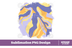 Retro Background Png Fluid Marble Paper Sublimation Splash Product Image 1