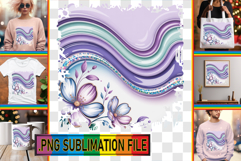 Unique TOTE BAG Magic PNG, Pattern Product Image 1