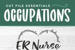 ER nurse svg, an emergency room nurse svg file for crafters Product Image 4