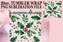 JOYFUL ESCAPE 20oz TUMBLER WRAP, Christmas Product Image 1