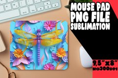 Whimsical Lively Cheerful Mouse Pad, Sublimation Product Image 1