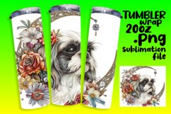 Blossom Bliss: Watercolor Tumbler Design 20oz Product Image 1