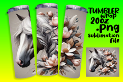 Chic 20oz Tumbler Design for Gifts , Horse Product Image 1