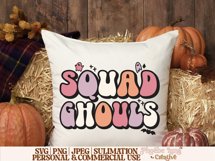 Squad Ghouls SVG, Halloween SVG, Spooky SVG, Creepy SVG Product Image 9
